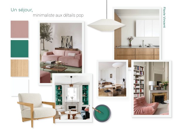 Inspiration couleurs et matériaux pour architecture d’intérieur à Rennes